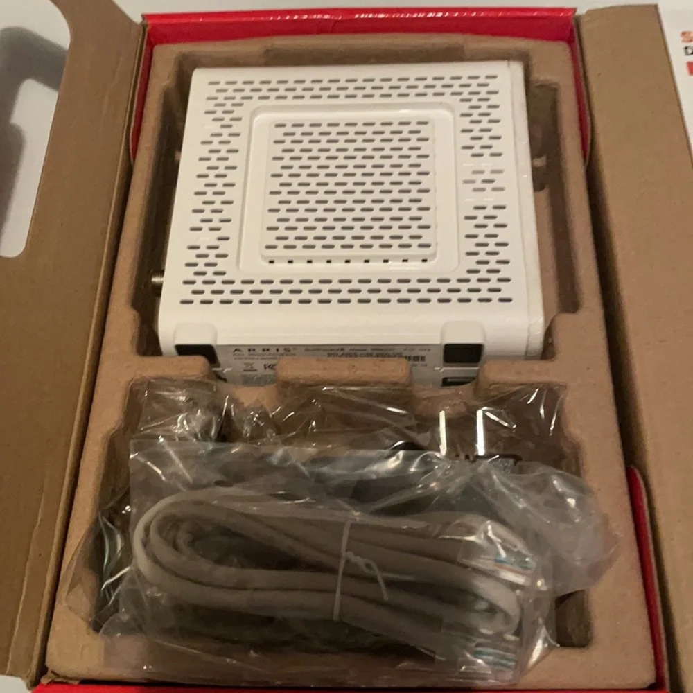 ARRIS Surfboard SB8200 DOCSIS 3.1 Cable modem 2 1GB+ Illuminate monthly fees
